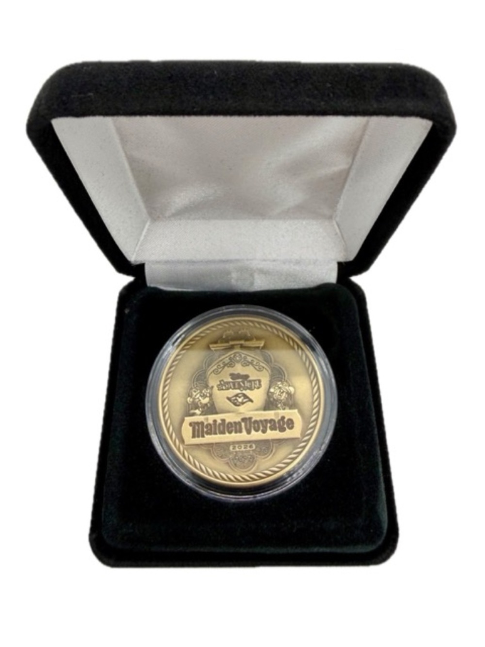 Disney Cruise Line Adventure Mickey Maiden Voyage 2026 Commemorative Coin LE NEW